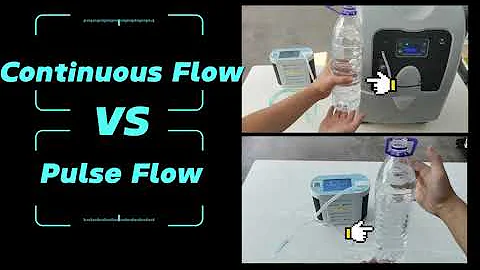 Difference Of Continuous Oxygen Flow and Pulse Oxygen Flow