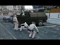 San Andreas State Police with foreing people. | Road Roleplay