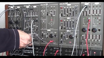 Roland Modular System 100M - Sound examples [Part 06]