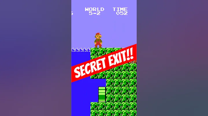 JUMP OUT OF WATER LEVELS in Super Mario Bros. (NES)!!