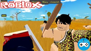 ROBLOX BATTLE OF CAVEMAN WAR GAMEPLAY screenshot 5