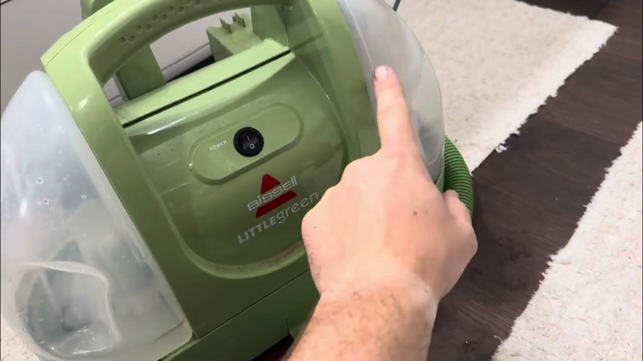 Real Review of My Little Green Machine Carpet and Upholstery Cleaner