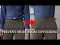 #stylehacks  How to Prevent Your Shirt from Untucking & Looking Sloppy