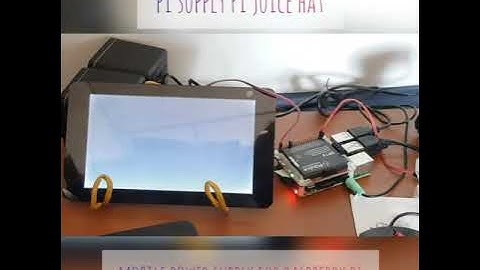 Test run PiJuice from PiSupply