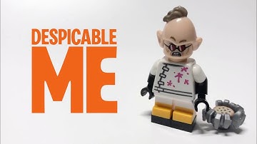 LEGO Doctor Nefario Custom Minifigure From Despicable Me!