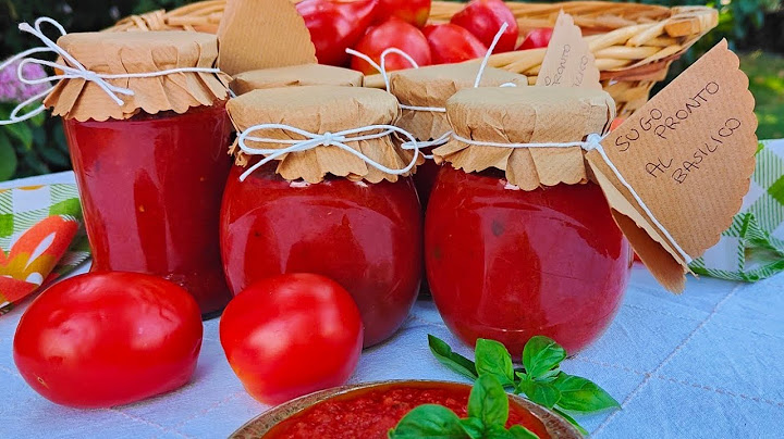 Homemade ready-made sauce to keep in the pantry: Grandma's quick and easy recipe for everyone