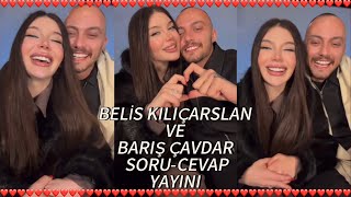 KISMETSE OLUR BELİS KILIÇARSLAN VE BARIŞ ÇAVDAR SORU CEVAP YAYINI! YARIŞMA BİTTİ Mİ? #kısmetseolur