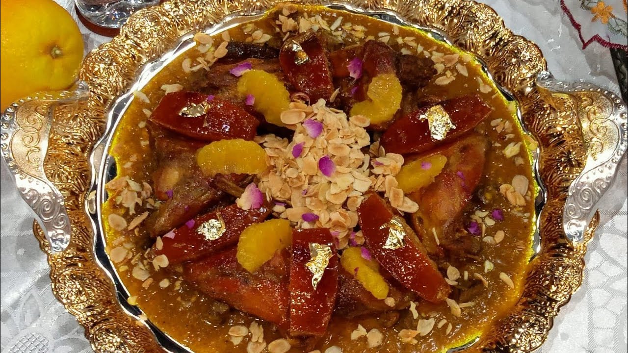 قنية🐇 معسلة بالبرتقال🍊معسل من قلب المطبخ الملكي المغربي🇲🇦 حصريا على قناتي طبق مخزاني ديال النخوة
