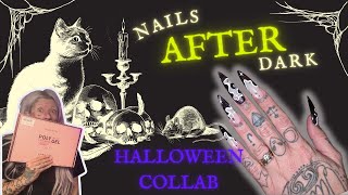 Trying a $10 HEMA Free Poly Gel Kit From Amazon | After Dark Halloween Collab