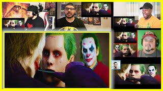 THE JOKER BATTLE!   Heath Ledger vs  Joaquin Phoenix vs  Jared Leto - Reactions Mashup