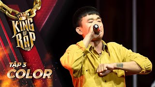 Download lagu 'Bác à, Bác ơi' COLOR chơi lì rap năn nỉ bố mẹ vợ gả con gái | KING OF RAP - Tập 3