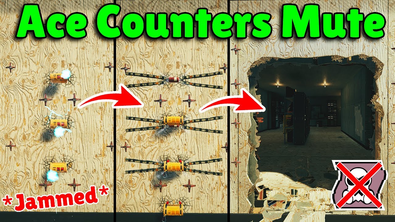 R.I.P Mute | ACE Can Fully Counter MUTE! - Rainbow Six Siege - YouTube