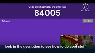 gimkit game, free to join