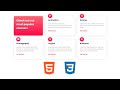 Tarjetas con HTML CSS | Code Lofi