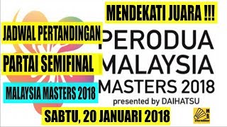 Jangan Lewatkan Jadwal Main Pemain Indonesia Lolos Semifinal Perodua Malaysian Master