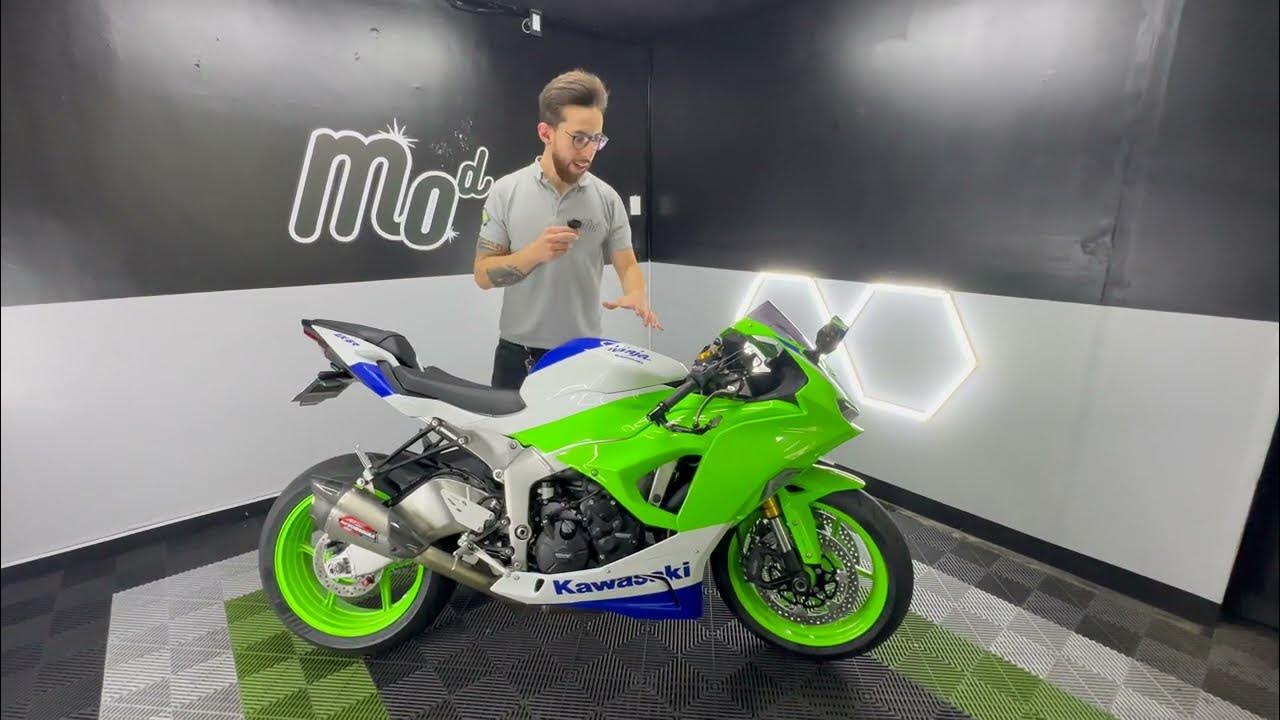 KAWASAKI ZX6R 2025 ya en COLOMBIA! 40ta aniversario YouTube