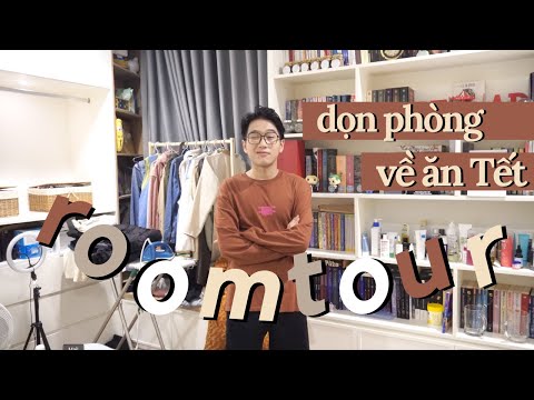Video room tour dọn phòng về quê ăn Tết | khiemslays - youtube