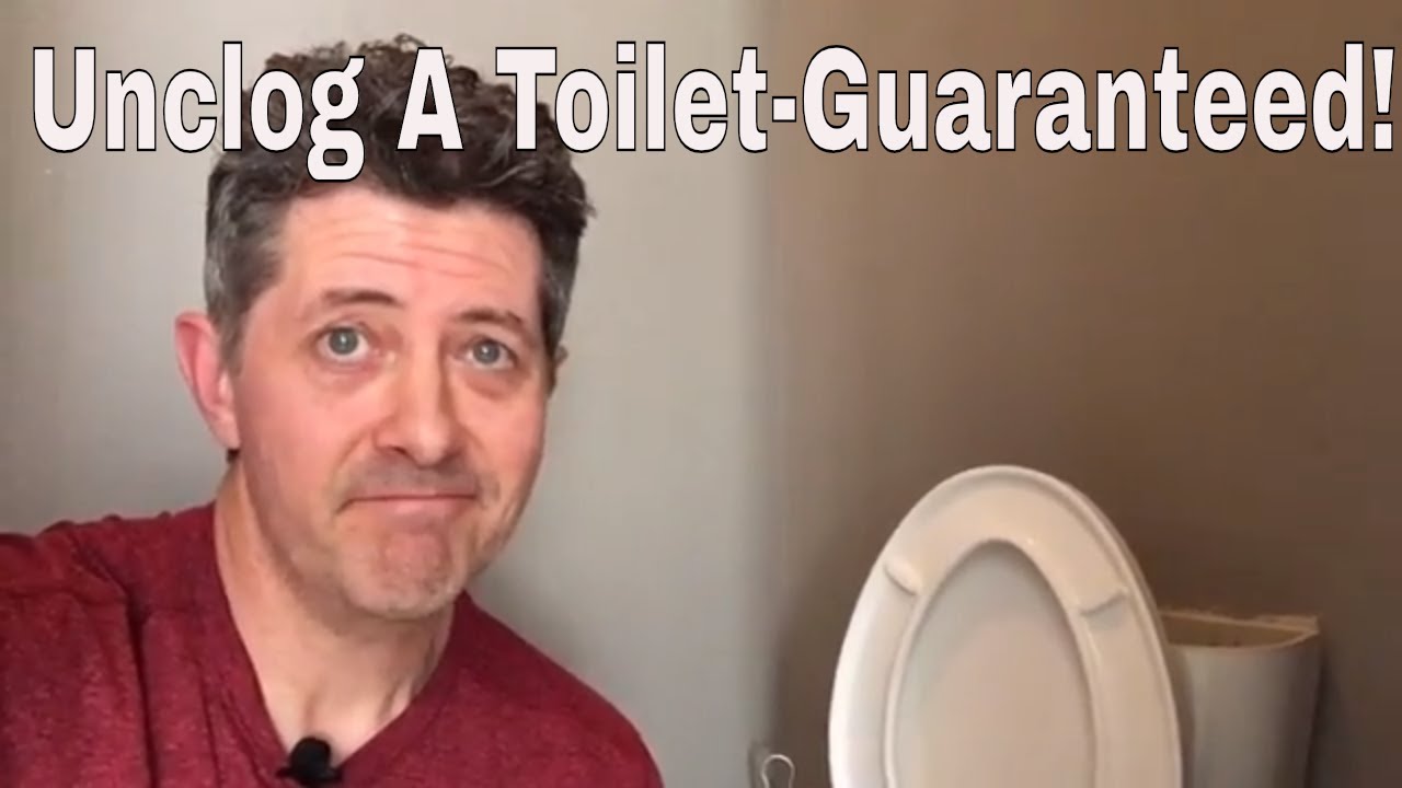 Every Single Possible Way To Unclog a Toilet