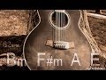 Instrumental acoustic emotional ballad backing track