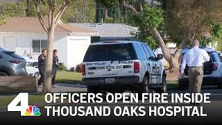 Simi Valley police shoot attempted homicide suspect inside hospital in Thousand Oaks