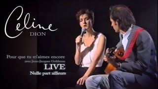 Celine Dion - Pour que tu m'aimes encore LIVE NPA 16 mars 1995 Jean-Jacques Goldman LPR REMASTER