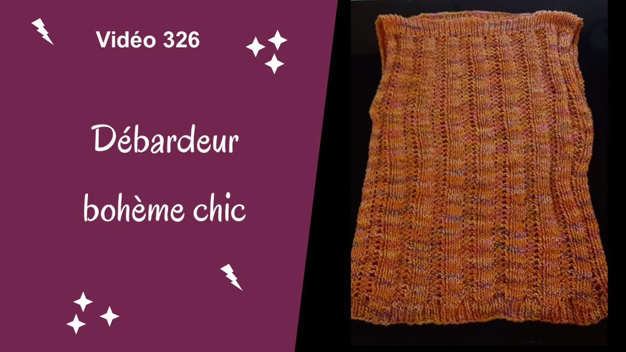 Débardeur bohème chic vidéo 326