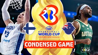 Finland 🇫🇮 vs Australia 🇦🇺 | Full Game Highlights | FIBA Basketball World Cup 2023 screenshot 4
