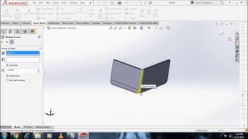CORNERS CLOSED,WELD,BREAK CORNER , CORNER TRIM SOLIDWORKS 2016