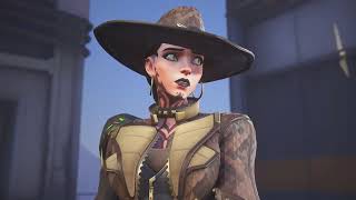 Snake Wrangler Ashe Skin Demo (Golden Weapons)