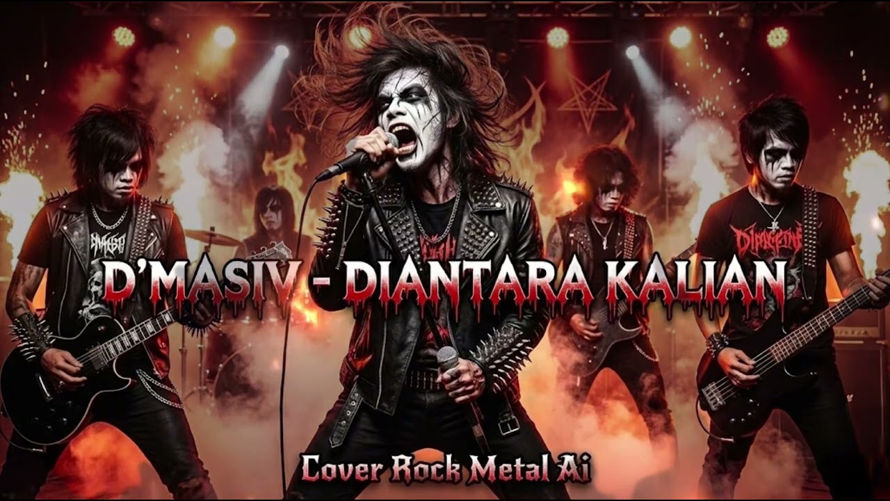 DIANTARA KALIAN - D’MASIV || COVER ROCK METAL AI