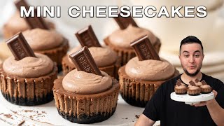 Best Mini Baked Chocolate Cheesecake Recipe