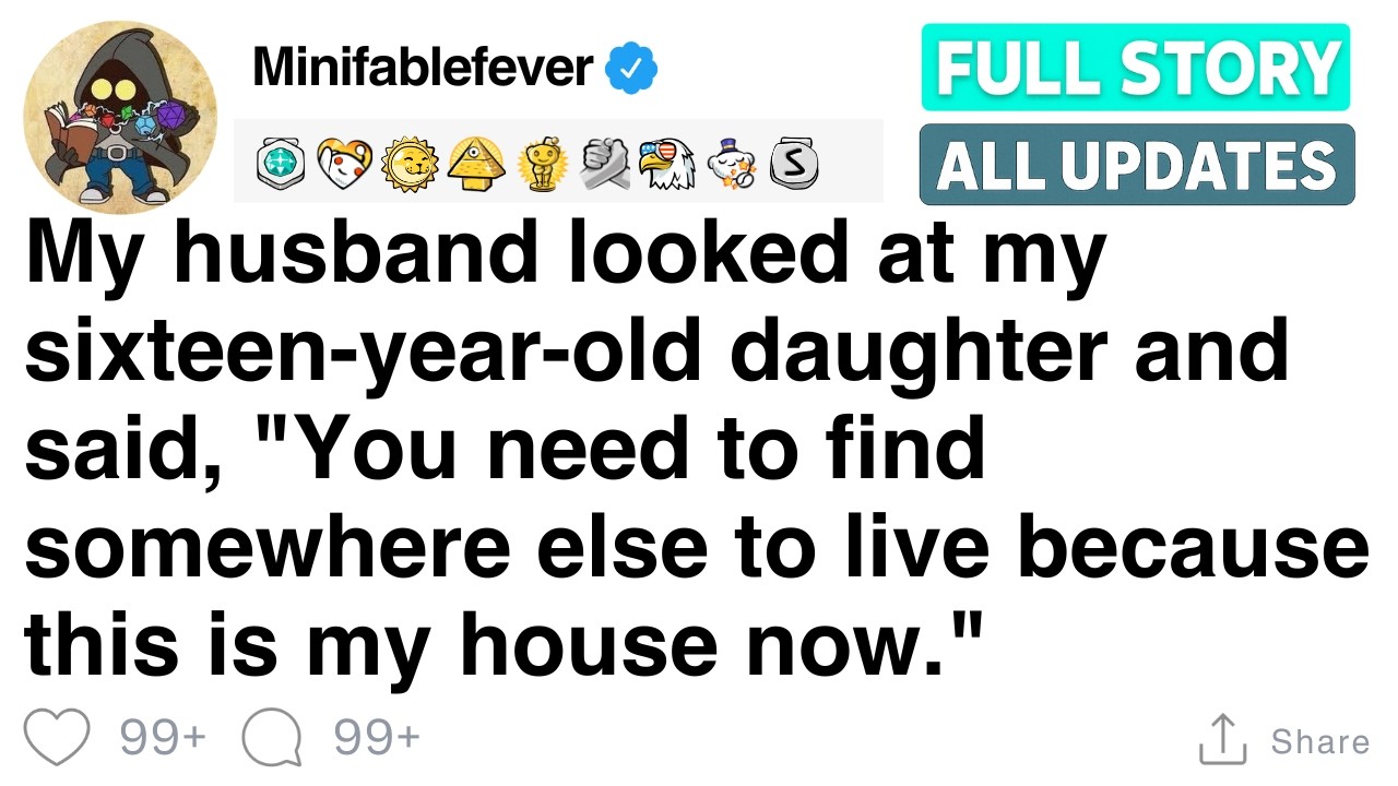 My husband told my 16-year-old daughter to find somewhere else to live. [FULL STORY]