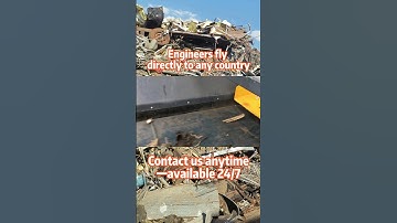 Eddy Current Separator for ASR Recycling