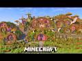 I Built The Ultimate Hobbit Hole Village In Minecraft