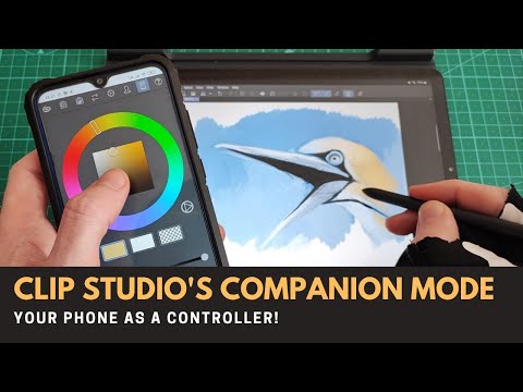 How to use Clip Studio Paint's Companion Mode on your phone