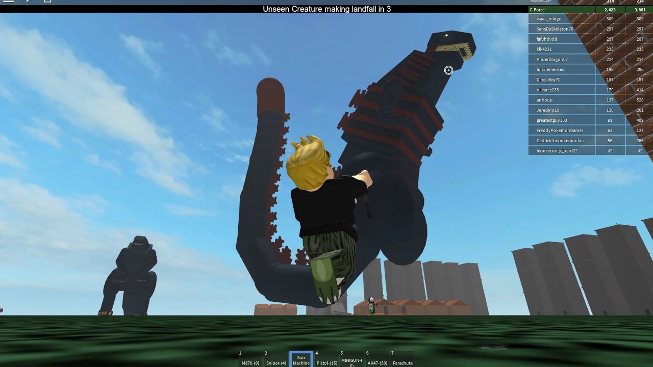 Roblox Ep 31 Godzilla Attack Simulator Youtube - roblox simulator godzilla
