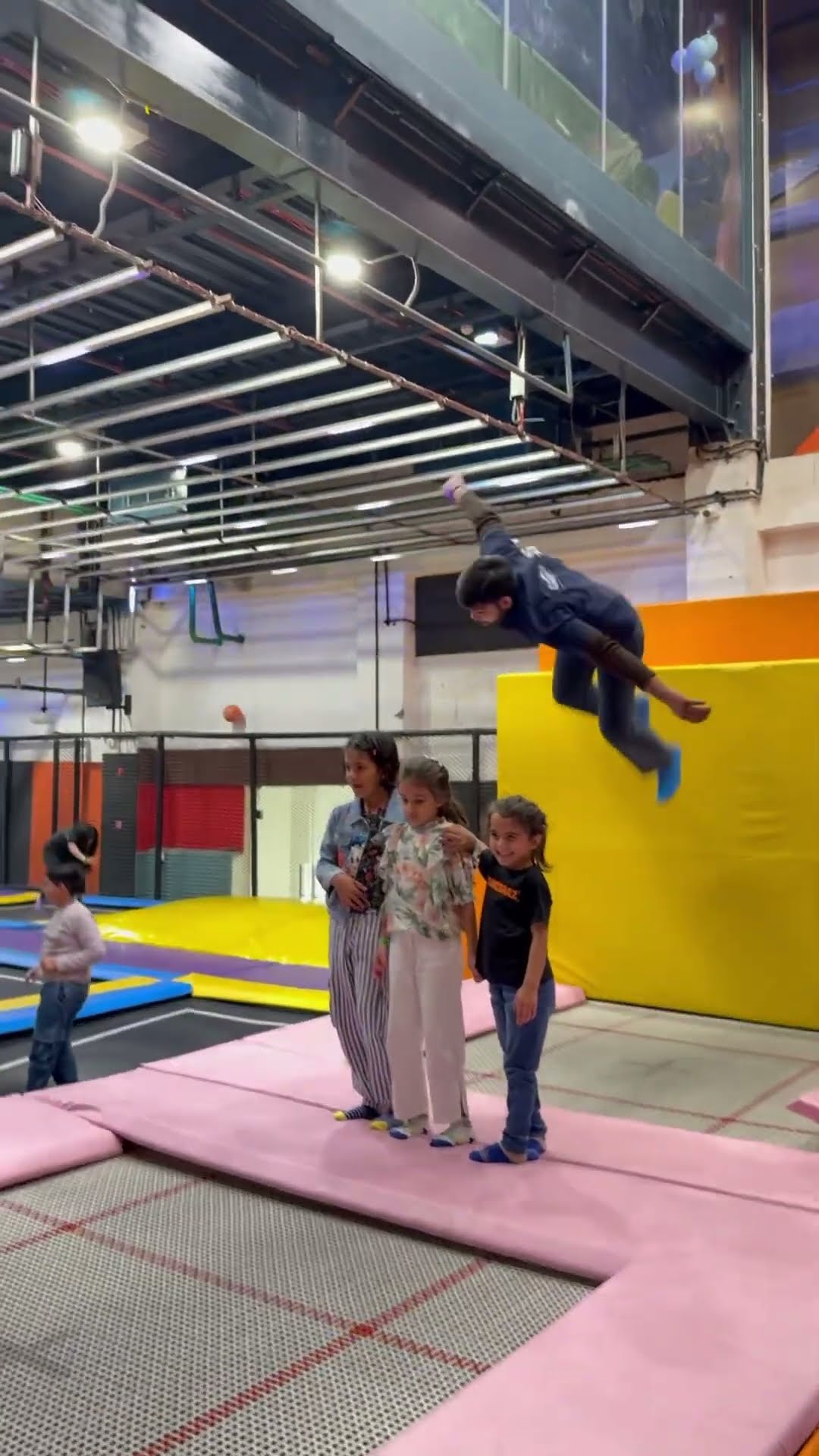 Tinku Maahi Maahi masti at jumping kingdoms trampoline ???