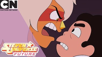 Steven Universe: Future | Steven Battles Jasper | Cartoon Network UK 🇬🇧
