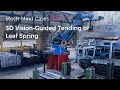 3d visionguided tending of leaf spring with mechmind robotics