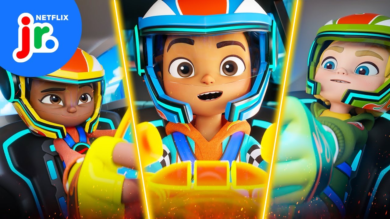 BEST Team Ups from Hot Wheels Let's Race 🤝🏆 Netflix Jr