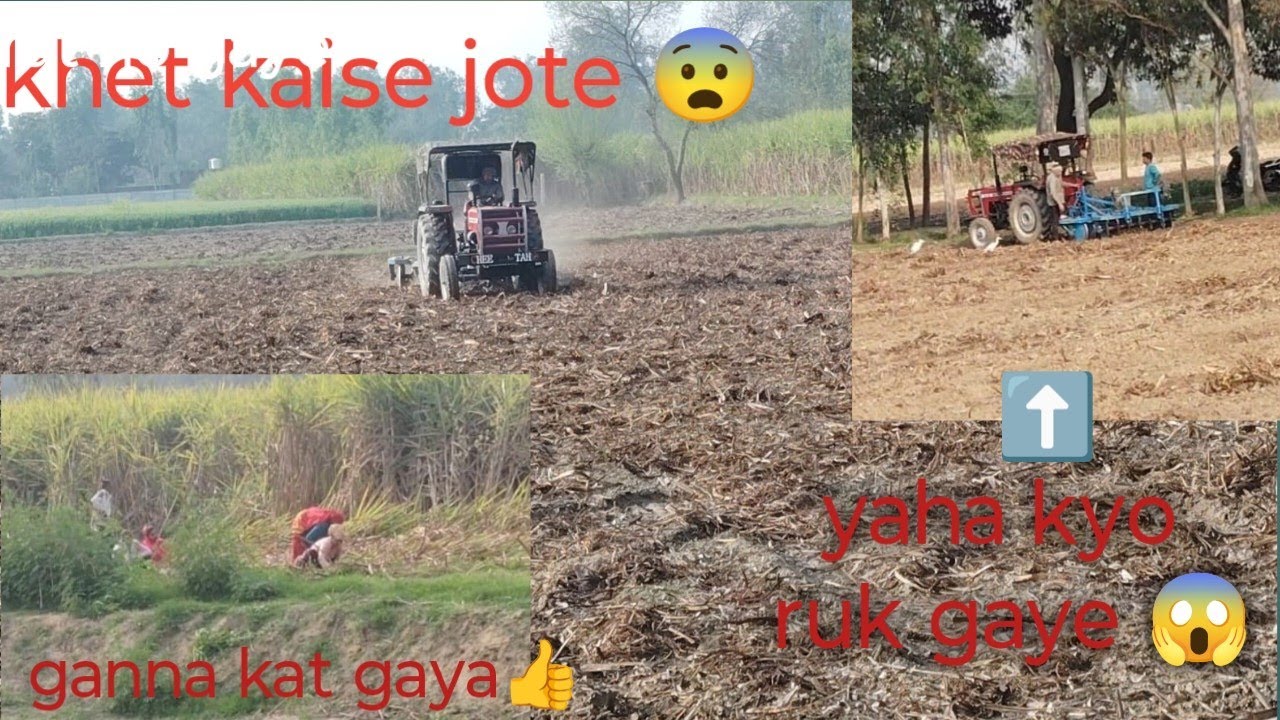 😨Harrow ki testing ho gayi 👍 (official video) tractor with Harrow #farming #explore 