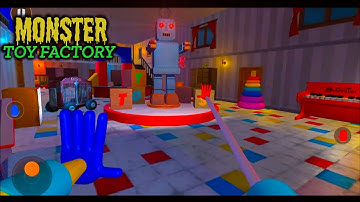 New Monster? The Scary Night in Toy Factory Playtime escape, full gameplay walkthrough!