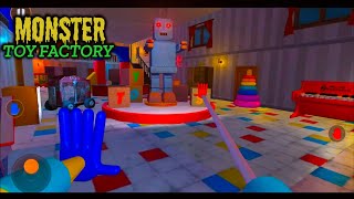 New Monster? The Scary Night in Toy Factory Playtime escape, full gameplay walkthrough! screenshot 1