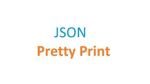 JSON pretty print with python