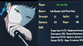 Cha Yeon Woo Status Window | Ranker who lived Second Time [Season 1]