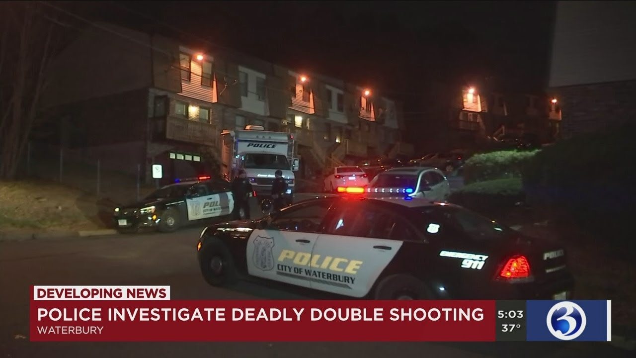 VIDEO: Police investigate double shooting - YouTube