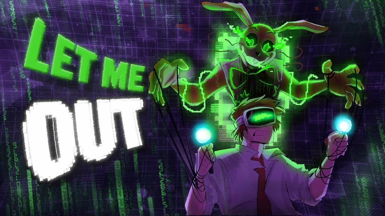 FNAF GLITCHTRAP SONG Let Me Out feat Dawko Lyric Video