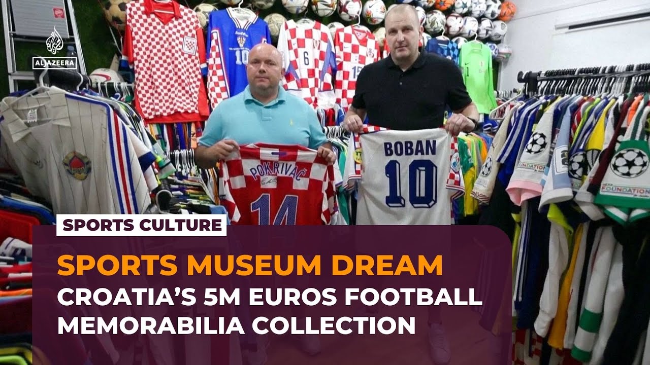Croatian collectors plan museum for 6,000‑jersey collection