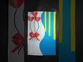 Teachers Day Card Making Process #shortsvideo