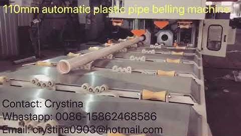 Automatic pipe belling machine,pvc pipe making machine,plastic extrusion machine,pipe socketing